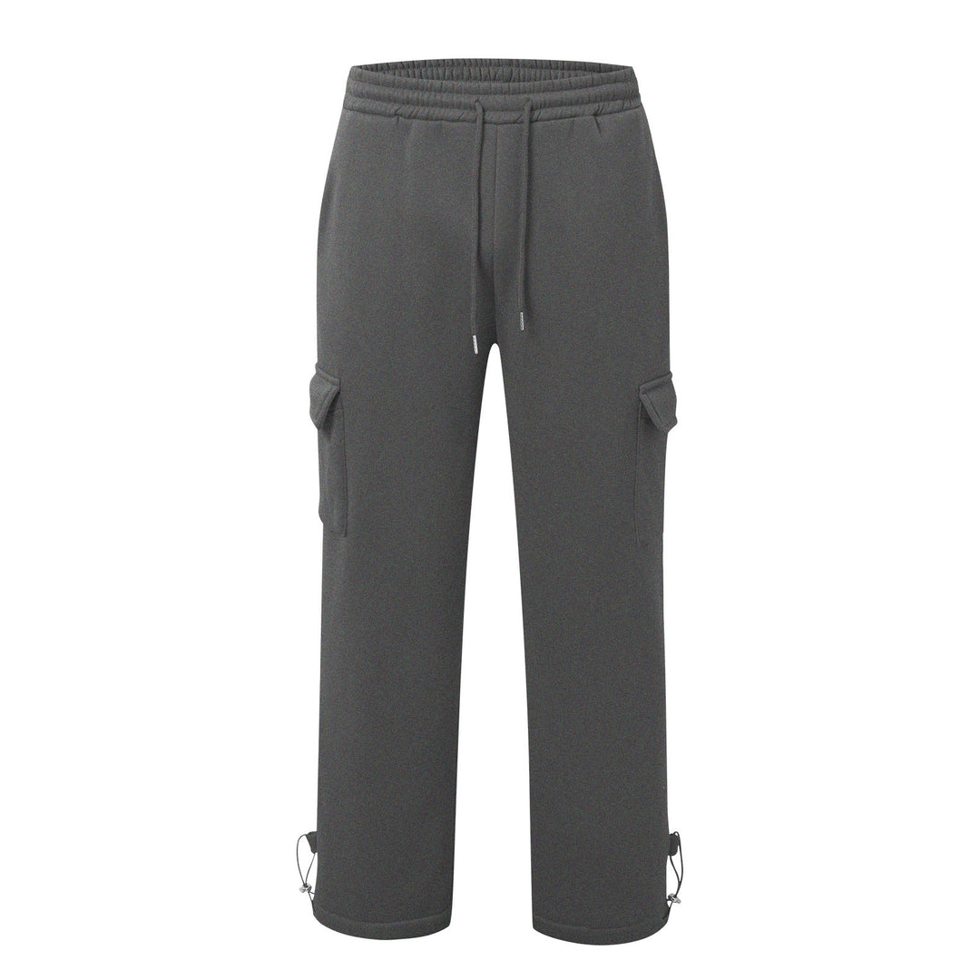 Men's nan cargo jogging pants with elastic waistband, drawstring and adjustable hem Mune Fashion