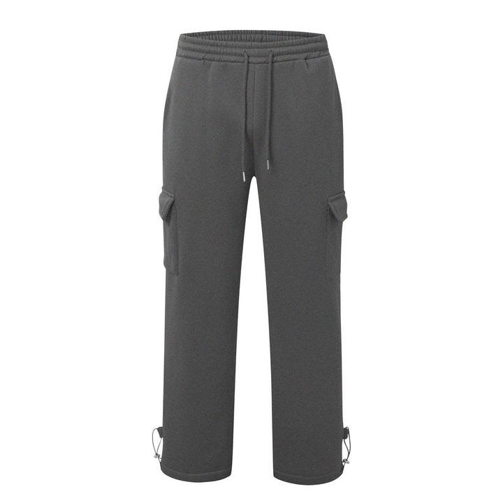 Men's nan cargo jogging pants with elastic waistband, drawstring and adjustable hem Mune Fashion