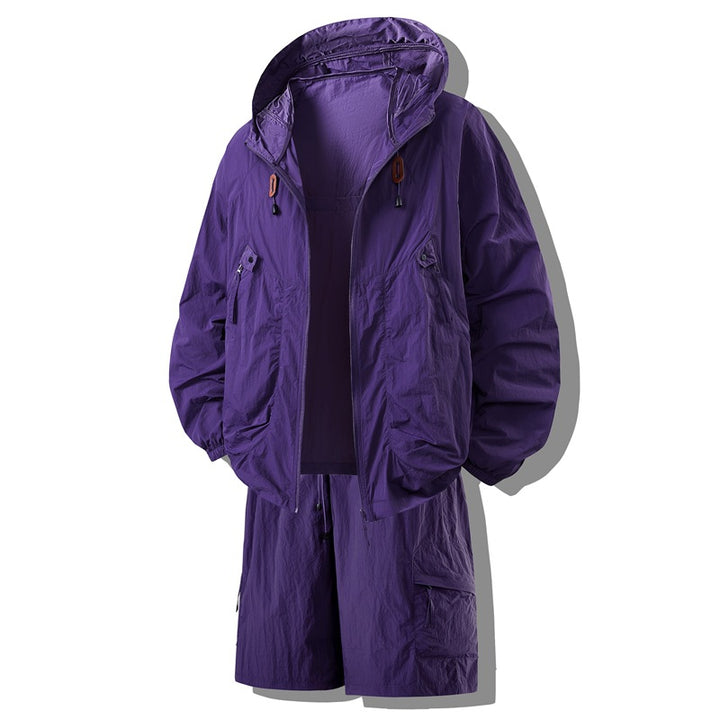 Women's Lightweight Outdoor Jacket with Shorts