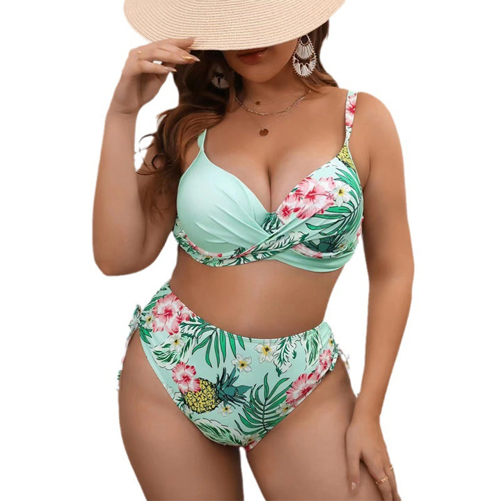 Women's bikini set with adjustable straps and high waistband Mune Fashion