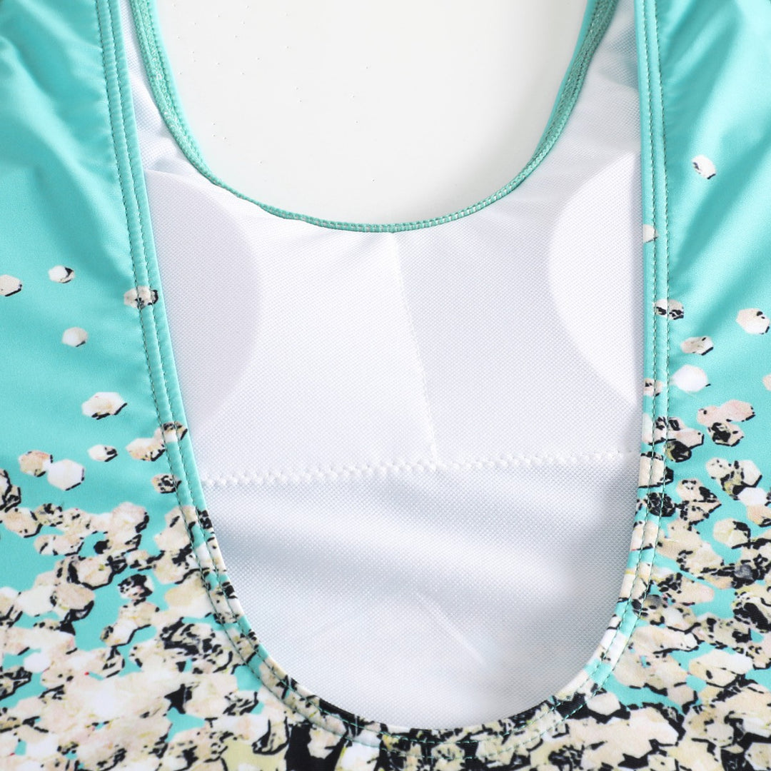 Women's two-piece swimsuit with colorful animal pattern Mune Fashion