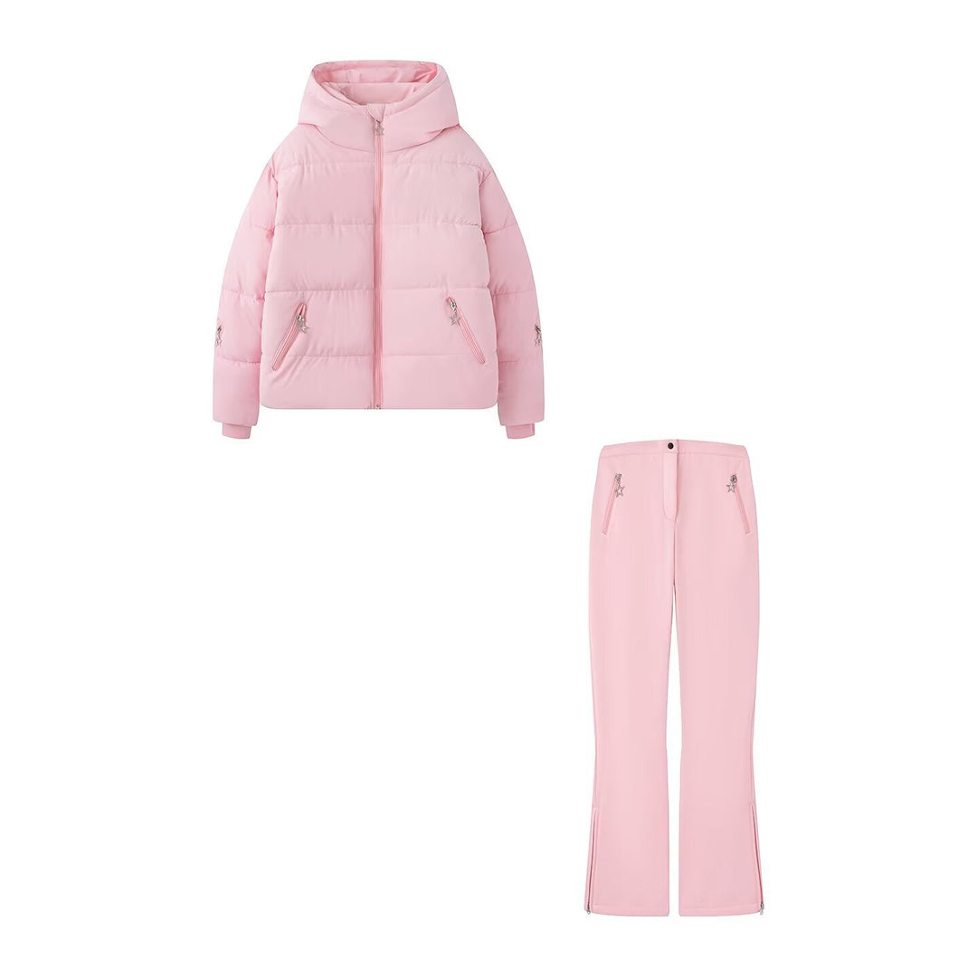 Women Functional Utility Overall with Zippers and Waist Belt Mune Fashion