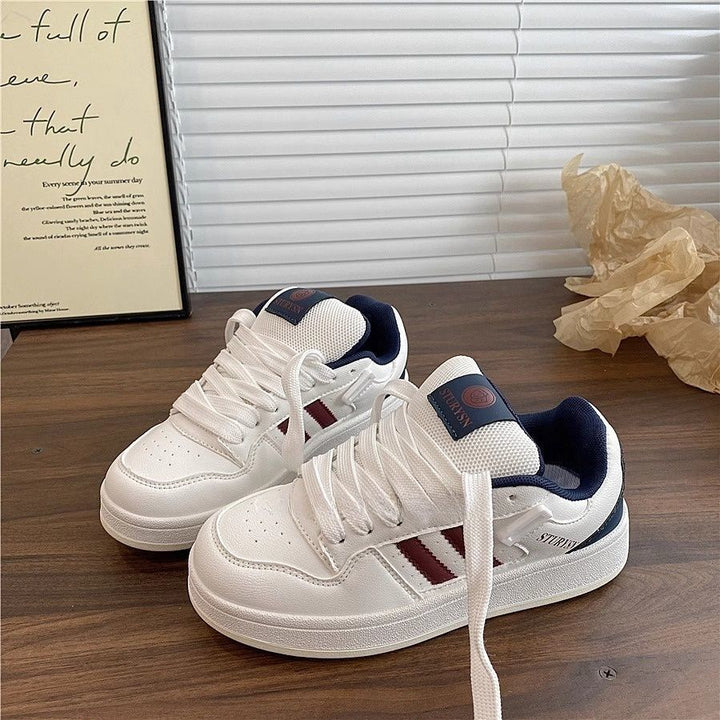 Ladies fashionable sneakers with breathable mesh inserts and non-slip sole Mune Fashion