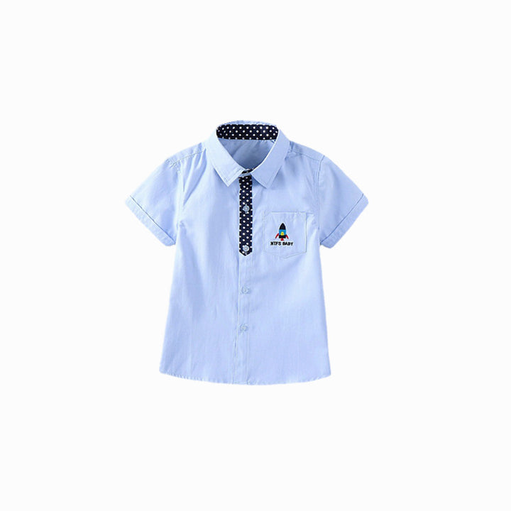 Boys' trendy short sleeve shirt Mune Fashion