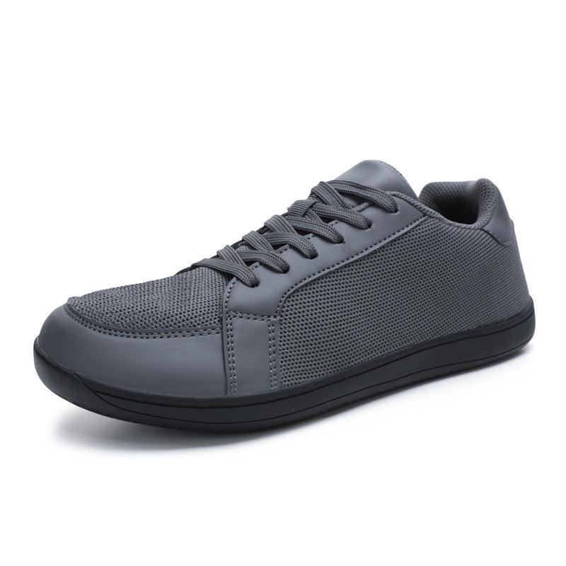 Men's urban city sneaker with seamless mesh and synthetic leather mix, cushioned EVA sole and padded heel support Mune Fashion