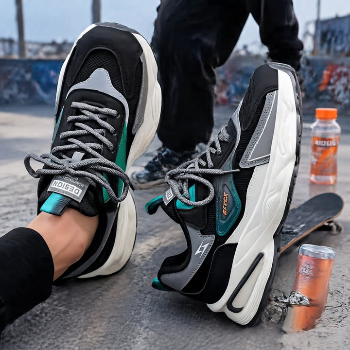 Men's Athletic Comfort Sneakers with Cushioning Mune Fashion