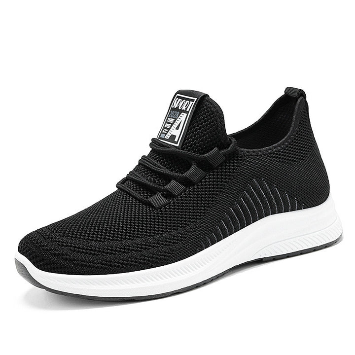 Men's lightweight breathable knit sneakers with cushioned outsole Mune Fashion