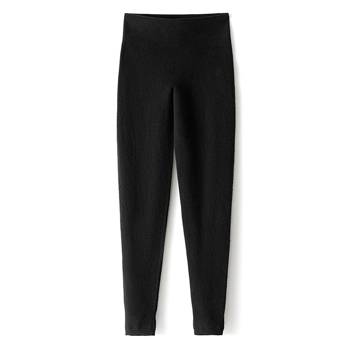 Women Shaping High Waist Knit Leggings with Thermofinish Mune Fashion