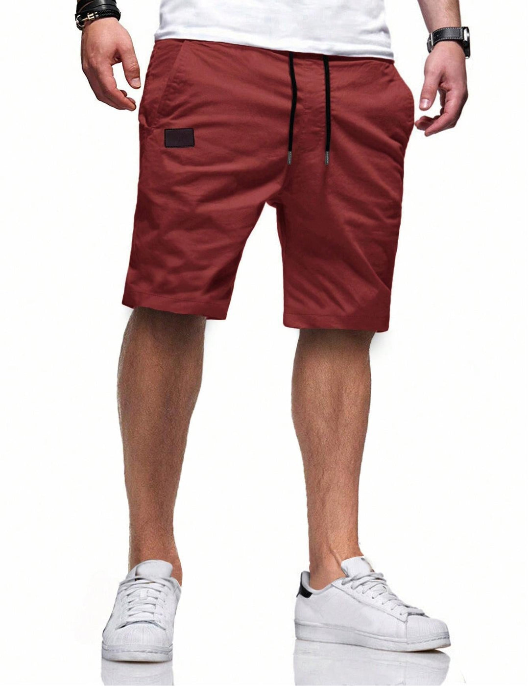 Men's comfortable sports shorts with practical pockets and elastic waistband Mune Fashion