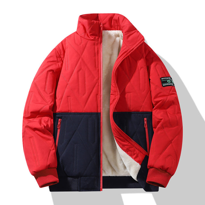 Men's urban transition jacket with textured design Mune Fashion