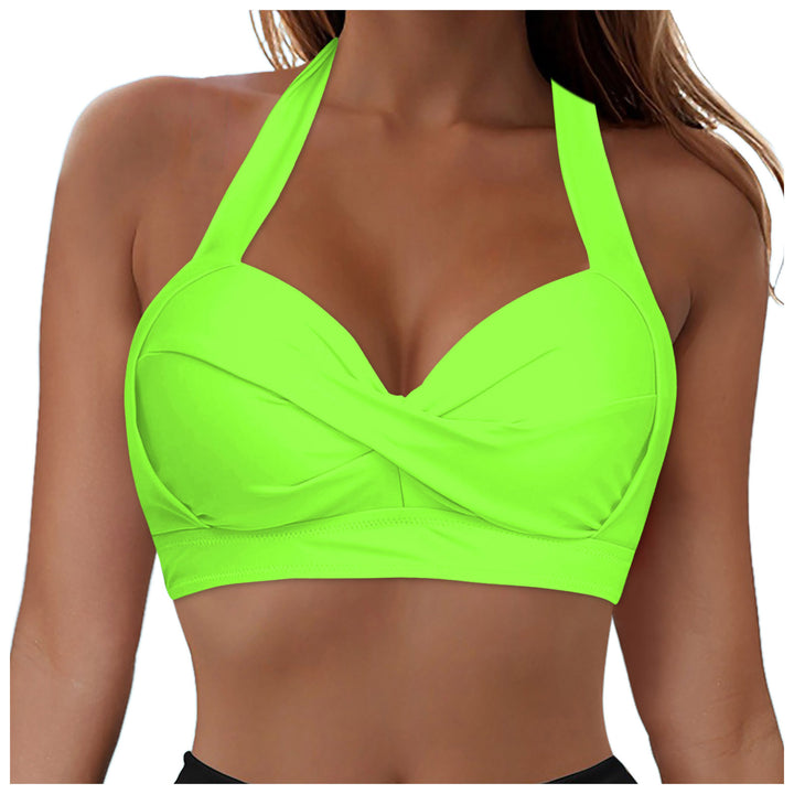 Women's Stylish Bikini Top with Wrap Design Mune Fashion
