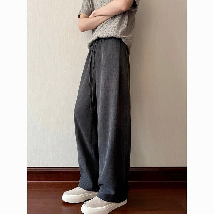 Women Elegant and Comfortable Loose Fabric Trousers Mune Fashion