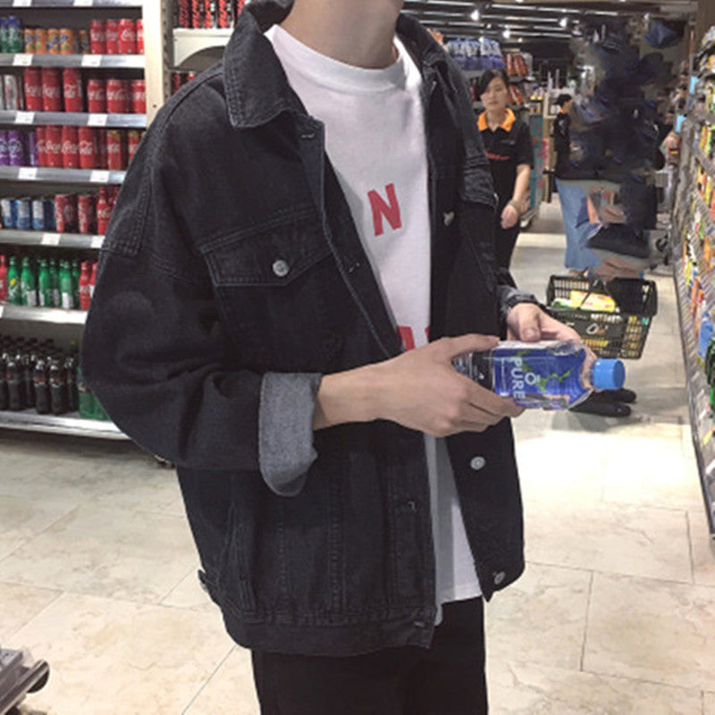 Men's Casual Denim Jacket in Vintage Style Mune Fashion