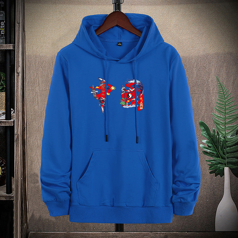 Unisex hoodie sweatshirt with kangaroo pocket and eye-catching graphic print Mune Fashion