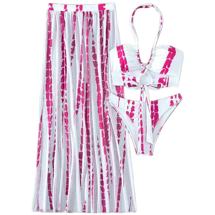 Women's bikini set with elegant maxi skirt and feminine top Mune Fashion