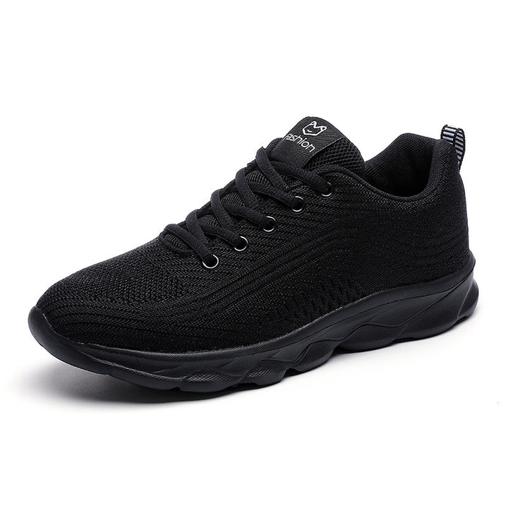 Women's nan ultra-light comfort walking sneakers for everyday and leisure with seamless knitted upper material, responsive air cushion midsole, and padded heel collar Mune Fashion