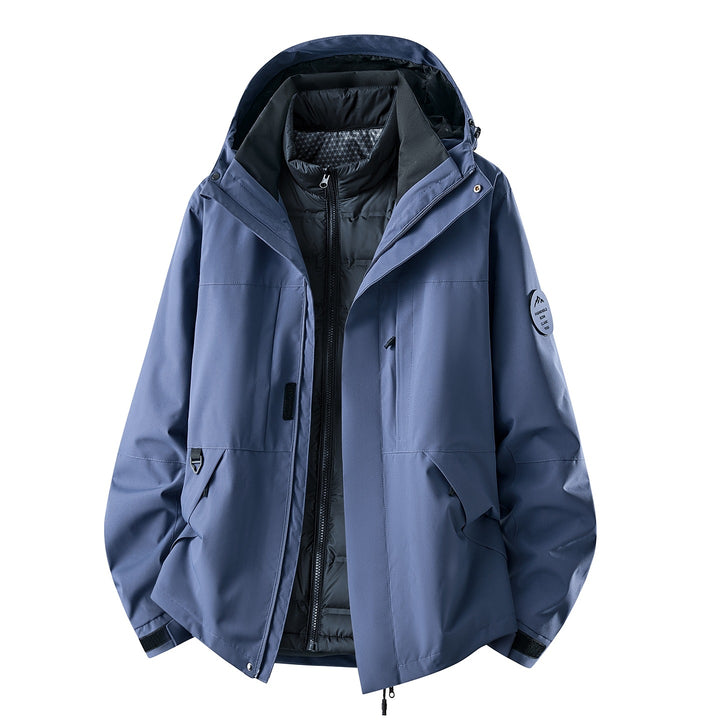 Women's Multifunctional Outdoor Jacket with Removable Quilted Inner Jacket Mune Fashion