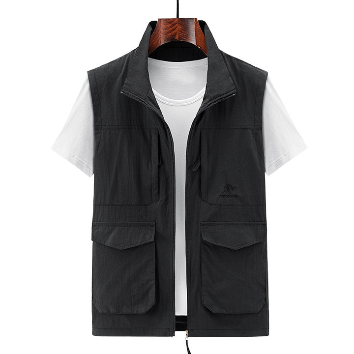Men's Multifunctional Outdoor Vest with Practical Pockets Mune Fashion