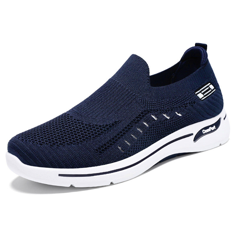 Ladies' ultralight knitted slip-on walking sneakers with seamless sock upper and cushioning EVA comfort midsole Mune Fashion