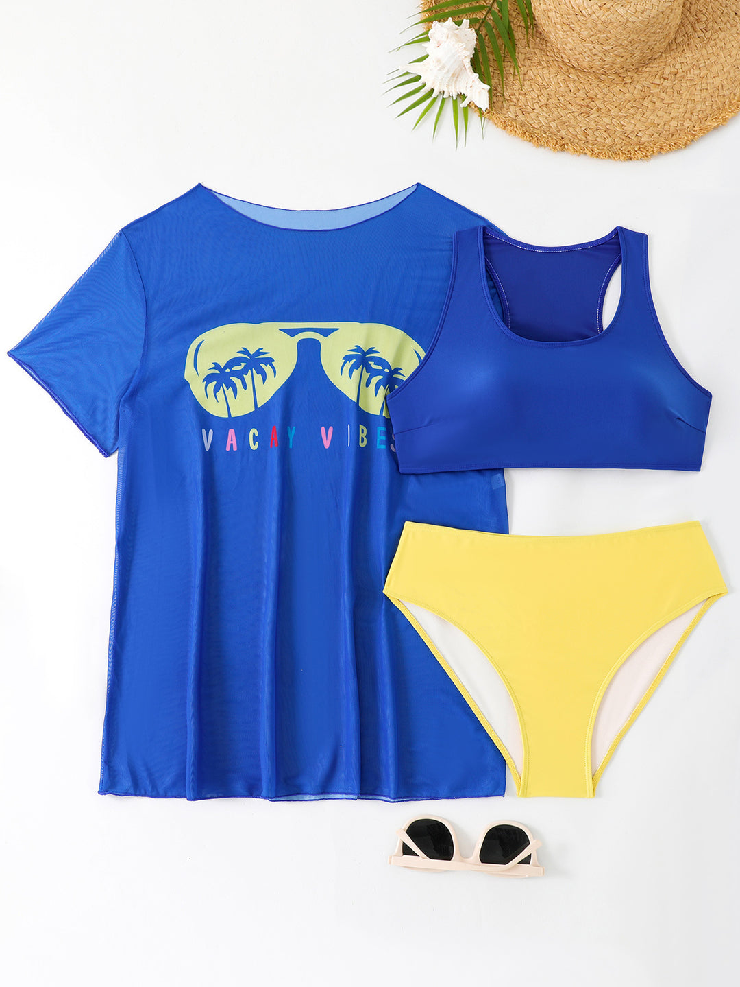 Women's Sporty Bikini Set with Light Top and Fashionable Design Mune Fashion
