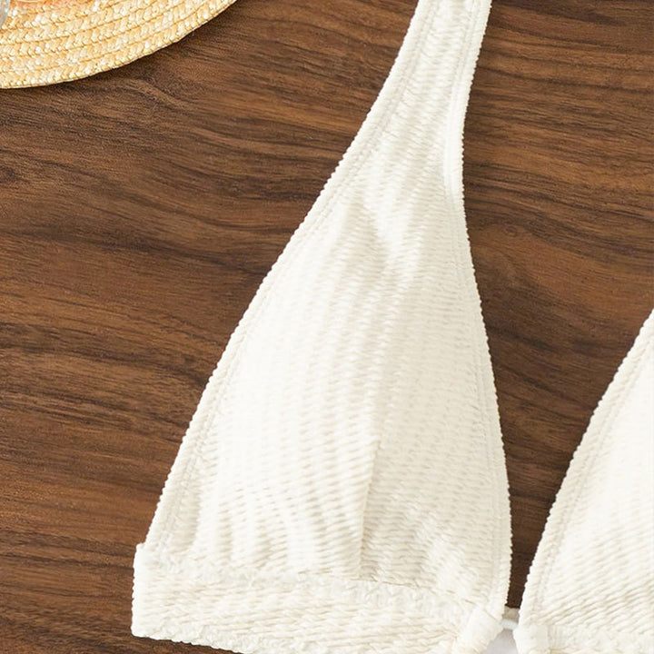 Women's Triangle Bikini with Elegant Ring Design Mune Fashion