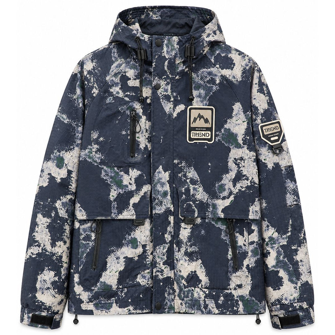 Men's Technical Outdoor Jacket with Practical Pockets Mune Fashion