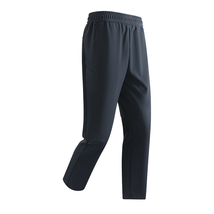 Men's Tapered Performance Jogging Pants made of stretch functional material with elastic waistband & zippered pockets Mune Fashion