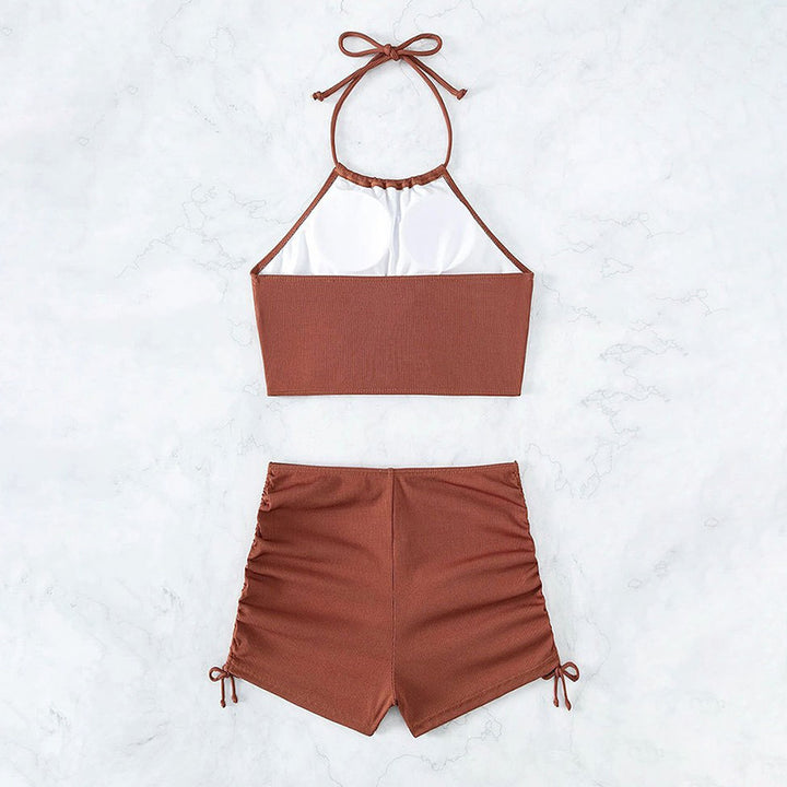 Women's Fashionable Bikini Set with Playful Knot Design Mune Fashion