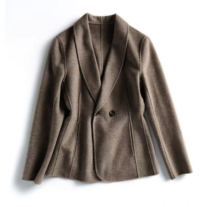 Women Elegant Wool Blazer Mune Fashion