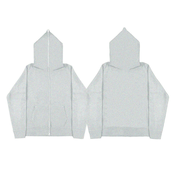 Unisex lightweight zip hoodie with minimalist seam design and ergonomic hood Mune Fashion