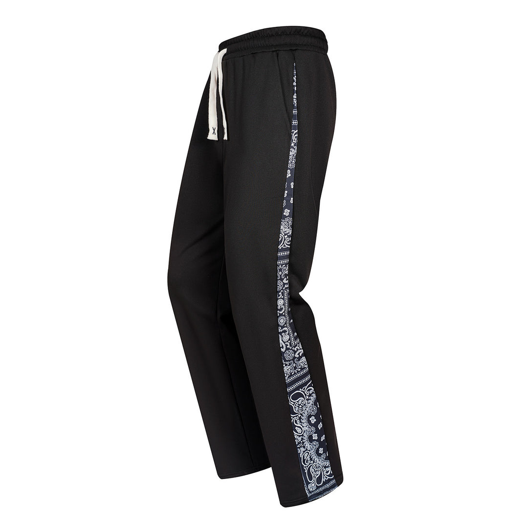 Ladies Casual Leisure Pants with Modern Graphic Inserts Mune Fashion