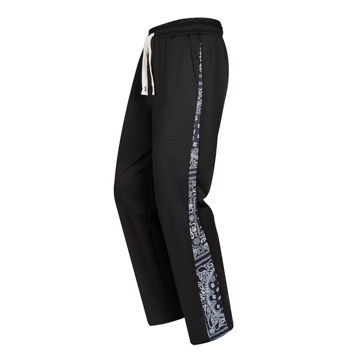 Ladies Casual Leisure Pants with Modern Graphic Inserts Mune Fashion