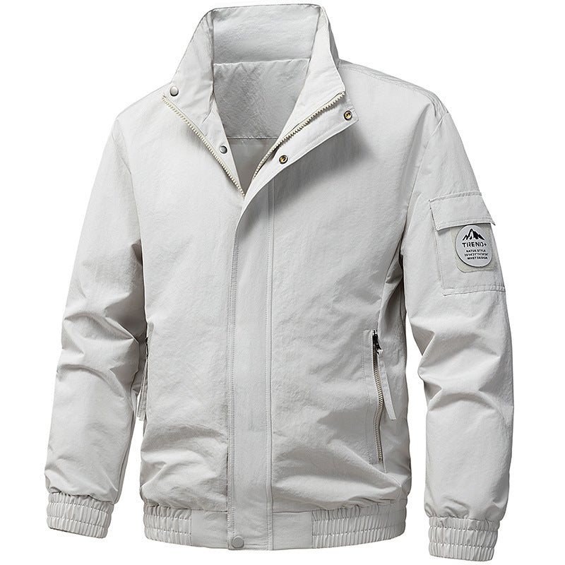 Men's technical hooded softshell jacket with adjustable hood and utility pockets Mune Fashion