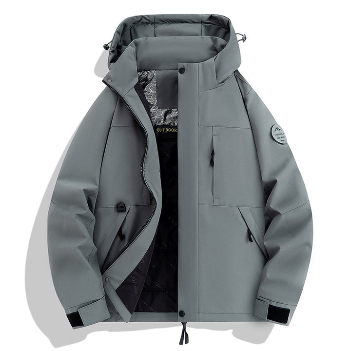 Men's Waterproof and Breathable Softshell Outdoor Jacket Mune Fashion