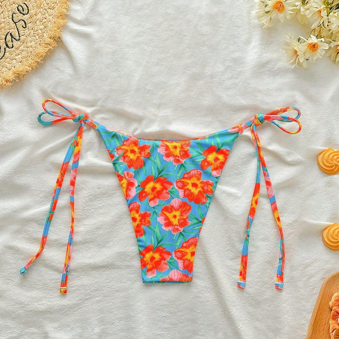 Women's High-Cut Bikini with Side Ties Mune Fashion