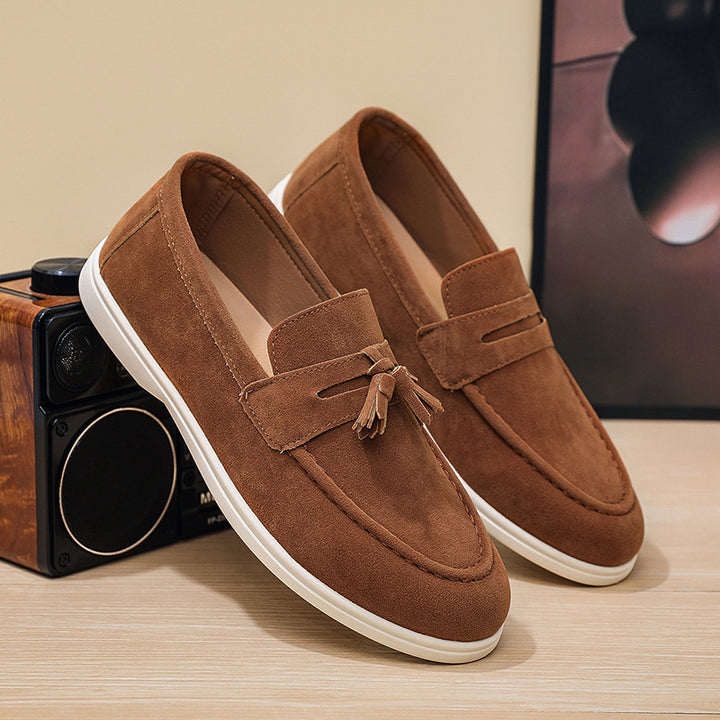 Men's Elegant Moccasins with Tassels Mune Fashion