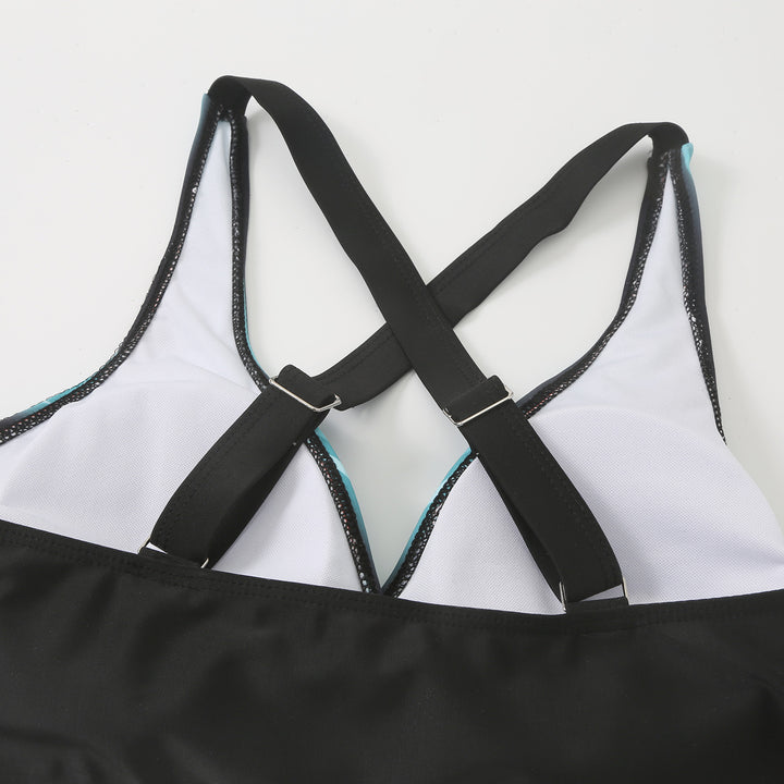 Women's High-Waisted Sport Bikini with Elegant Back Cut Mune Fashion