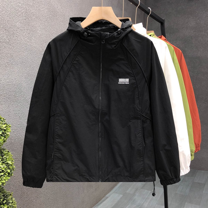 Men's Lightweight Functional Jacket with Hood Mune Fashion
