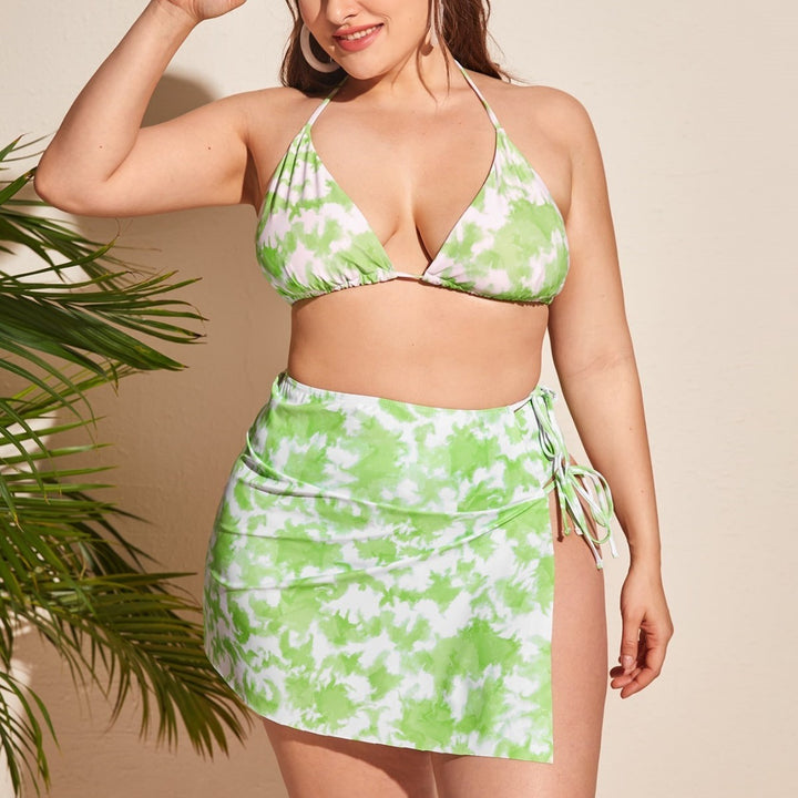 Women's bikini set with playful wrap design and elastic waistband Mune Fashion