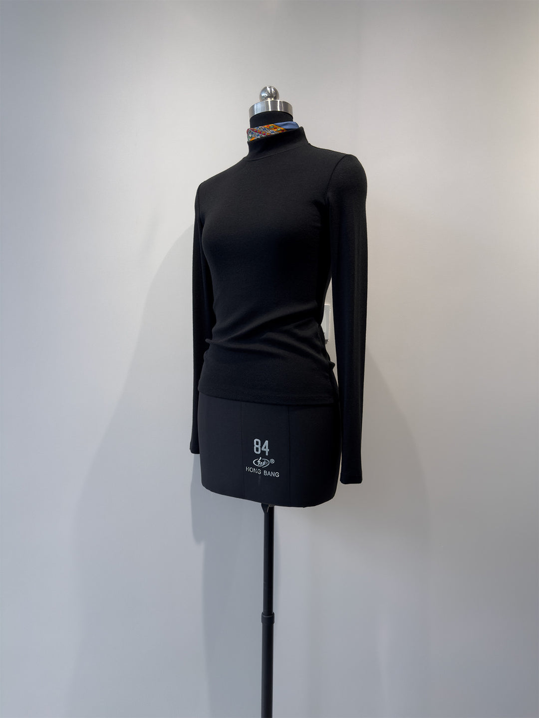 Women's Mock Neck Long Sleeve Shirt Mune Fashion