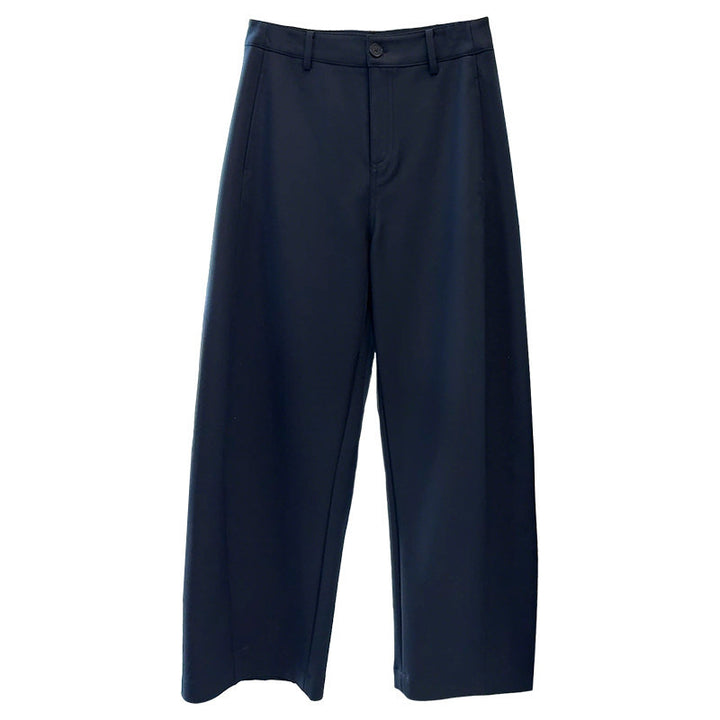 Women's Comfortable and Modern Wide Fabric Trousers Mune Fashion