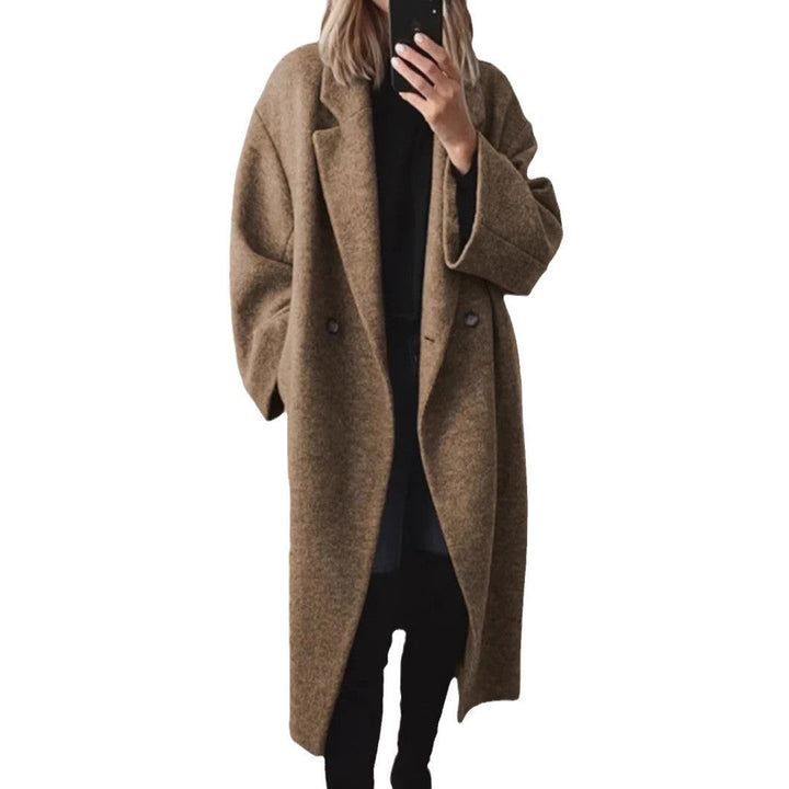 Women's Oversized Wool Coat Mune