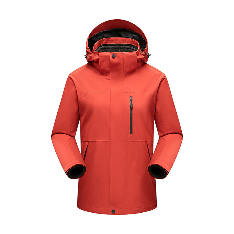 Men's Water-Repellent Winter Parka with Detachable Hood and Taped Seams Mune Fashion