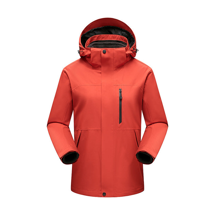 Men's Water-Repellent Winter Parka with Detachable Hood and Taped Seams Mune Fashion