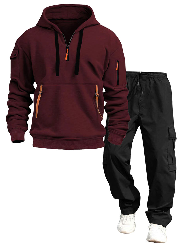 Men's Casual Hoodie and Jogging Pants Mune Fashion