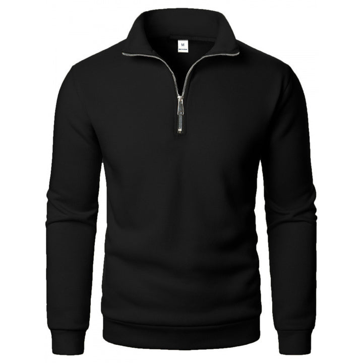 Men's Sporty Sweatshirt with Stand-Up Collar Mune Fashion
