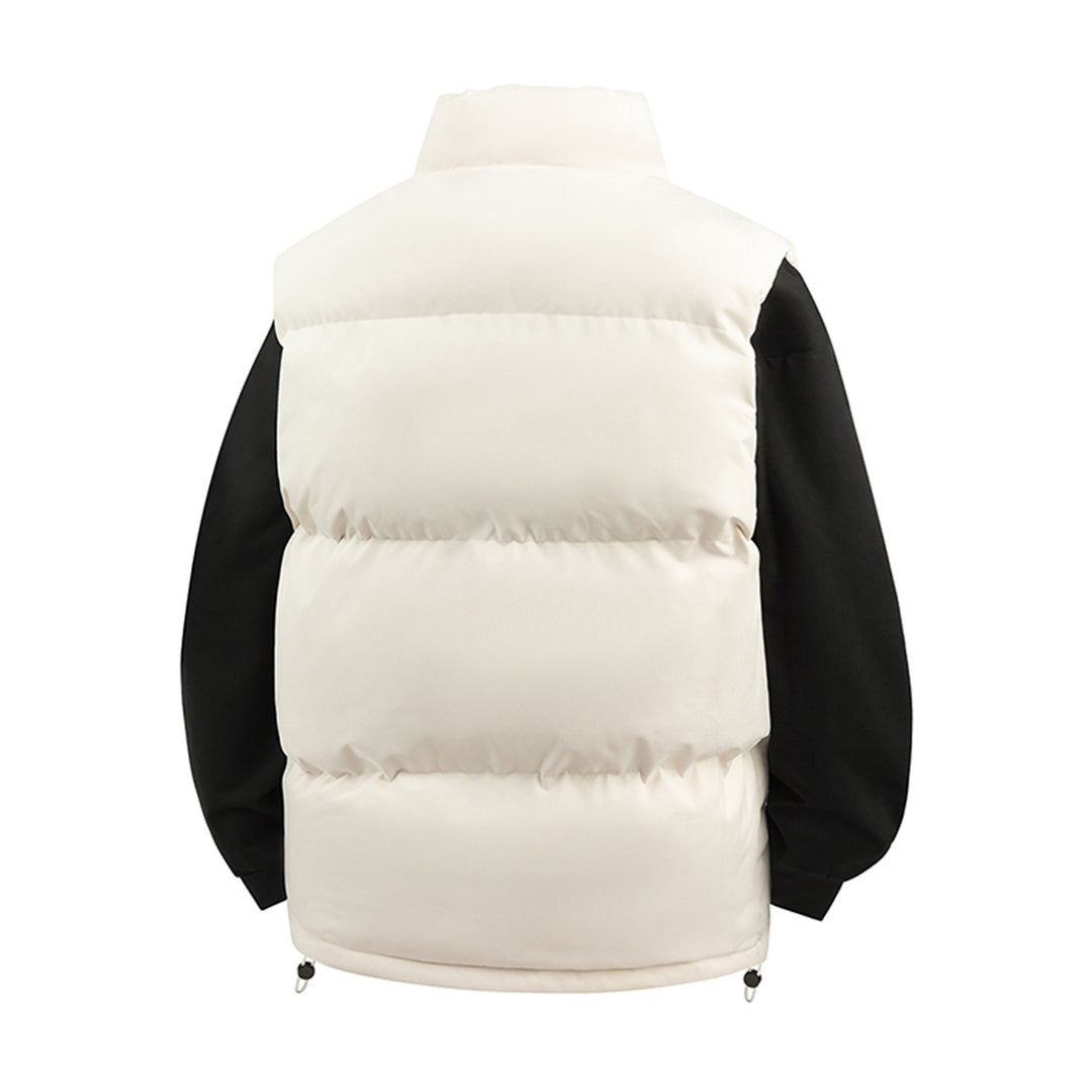 Men's padded vest with high collar and thermal filling Mune Fashion