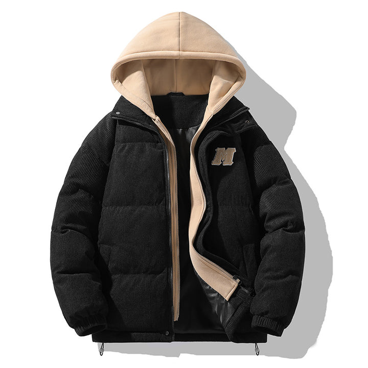 Men's Fashion Padded Jacket with Hood Mune Fashion