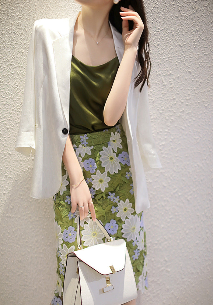 Women Elegant and Versatile Blazer Jacket Drune