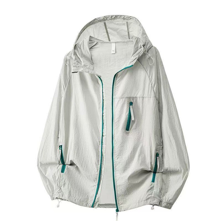 Women's Lightweight Outdoor Jacket with Practical Zipper Pockets Mune Fashion
